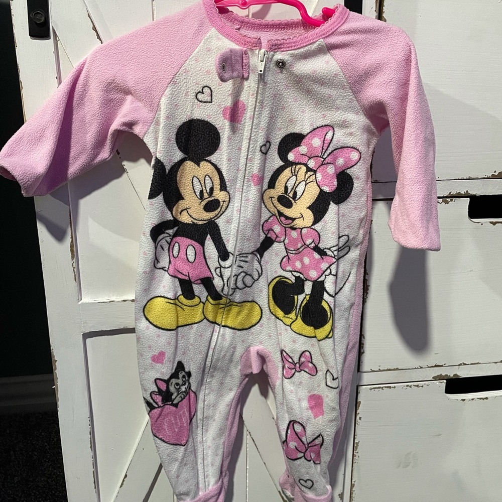 Disney Baby Girl Pajamas 9 Months